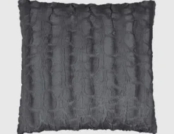 Kissen Fury Anthrazit 45x45cm