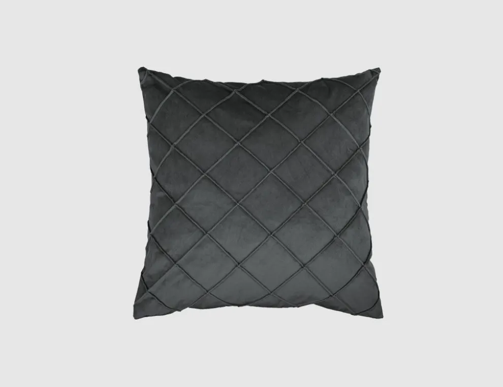 Kissen Glossy Grau 48x48cm