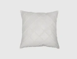 Kissen Glossy Weiß 48x48cm