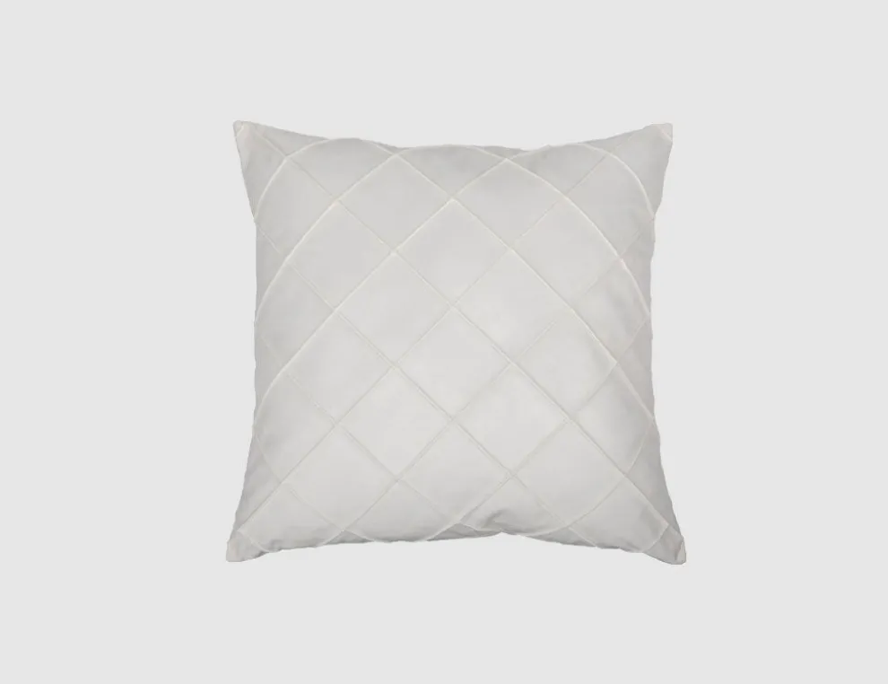 Kissen Glossy Weiß 48x48cm