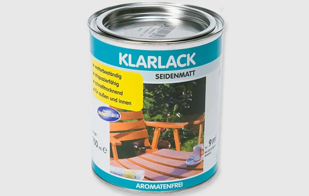 Klarlack Seidenmatt 750 ml