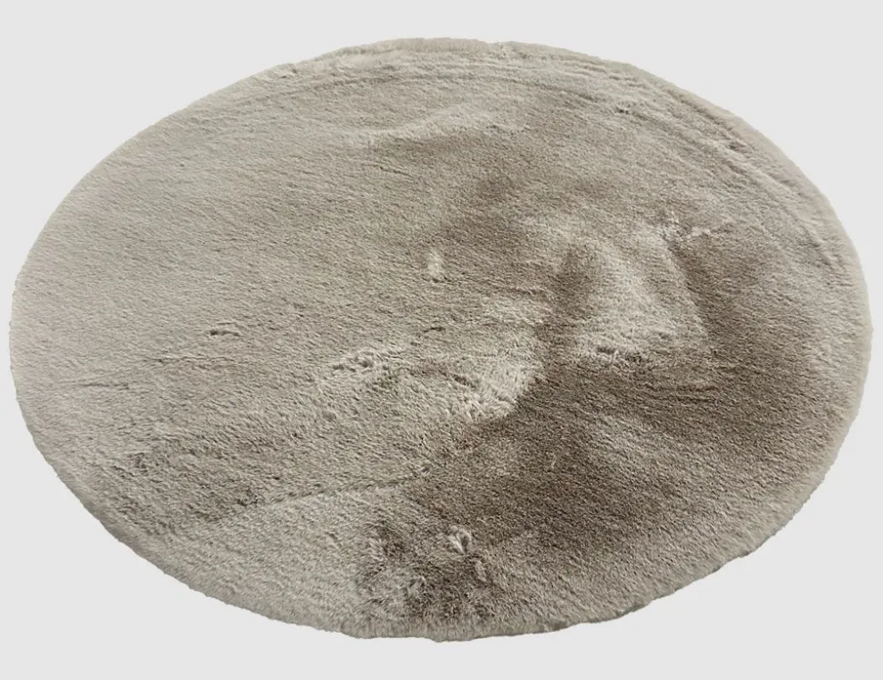 Kunstfellteppich Softy Beige