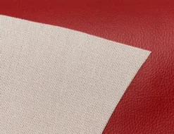 Kunstleder Uni Rot