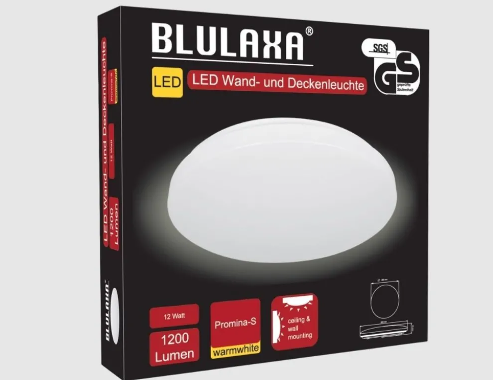 LED Deckenleuchte rund warmweiß