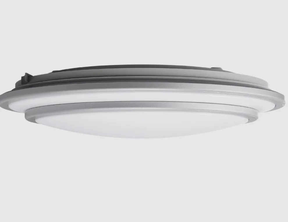 LED Deckenleuchte warmweiß mit Backlight-Design