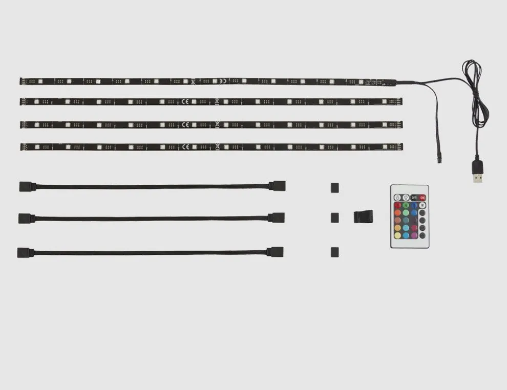 Lichtband LED 4er