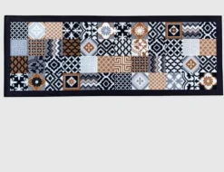 Läufer Mosaik Bunt