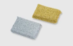 Lurexschwamm gold & silber