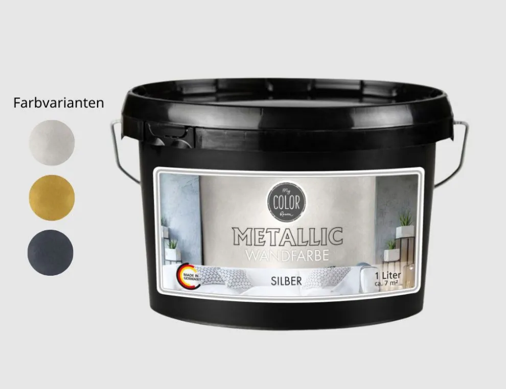 MCR Metallic Wandfarbe