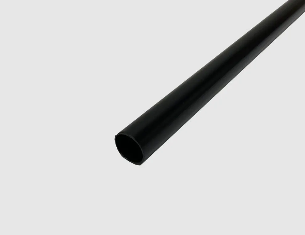Metallrohr 240 cm Schwarz