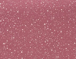 Musselin Double Gauze Punkte Rosé