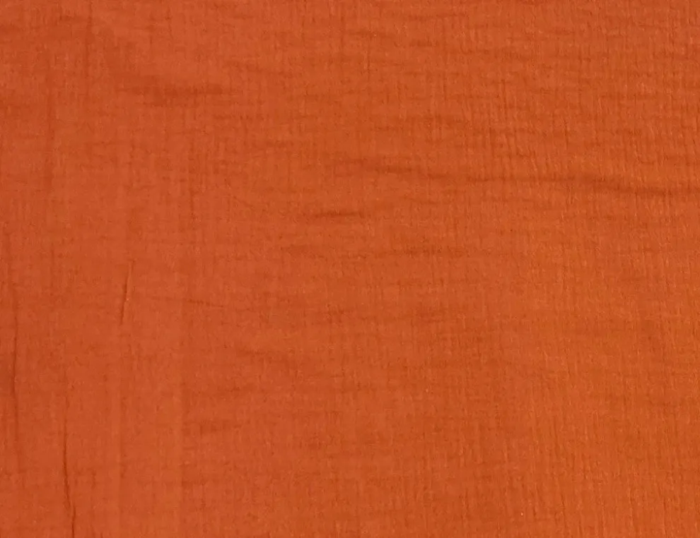 Musselin Double Gauze Rost