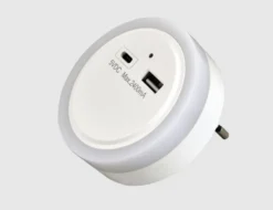 Nachtlicht LED USB-C/A