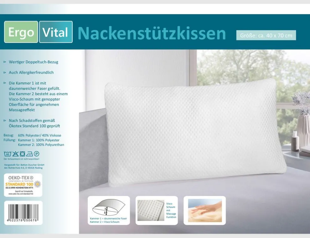Nackenstützkissen Ergo Vital