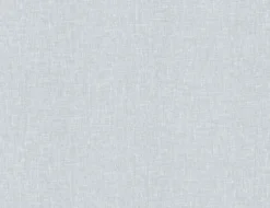 Papiertapete Textiloptik fein Hellgrau