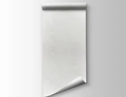 Papiertapete Uni Weiß