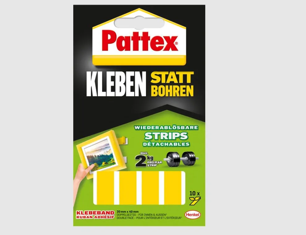 Pattex Kleben statt Bohren