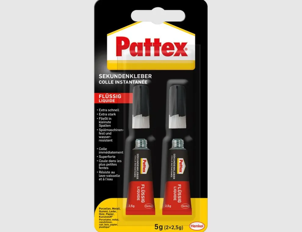 Pattex Sekundenkleber flüssig