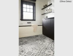 PVC Calypso Tile Grau 4m