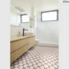 PVC Cupid Tile Beige, Terrakotta 2m