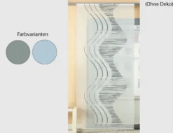 Schiebevorhang Welle