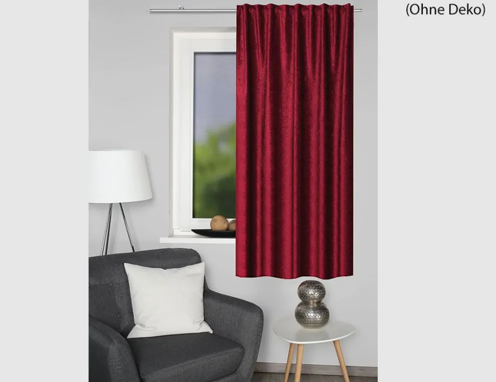 Schlaufenschal Thermo Bordeaux
