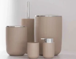 Schwingdeckeleimer Agropoli Beige
