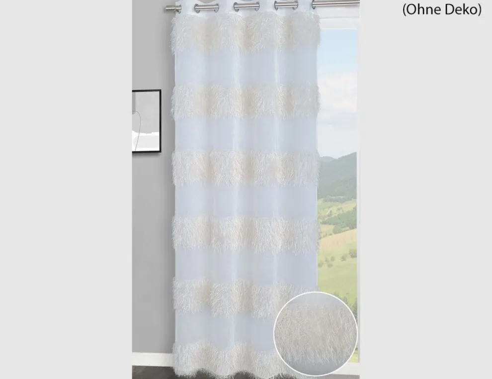 Ösenschal Flocki Natur