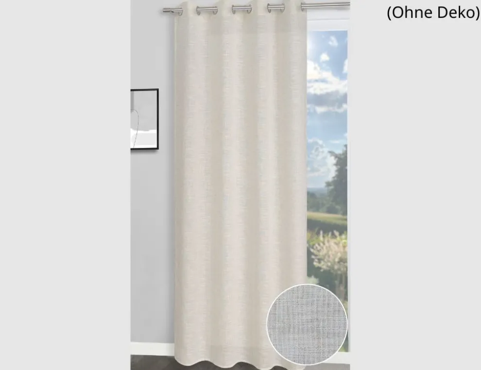 Ösenschal Lucca Beige