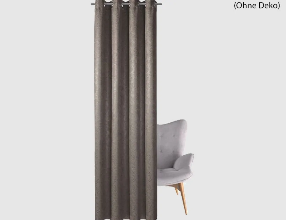 Ösenschal Paris Taupe