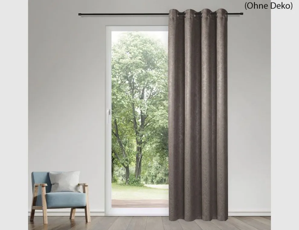 Ösenschal Paris Taupe