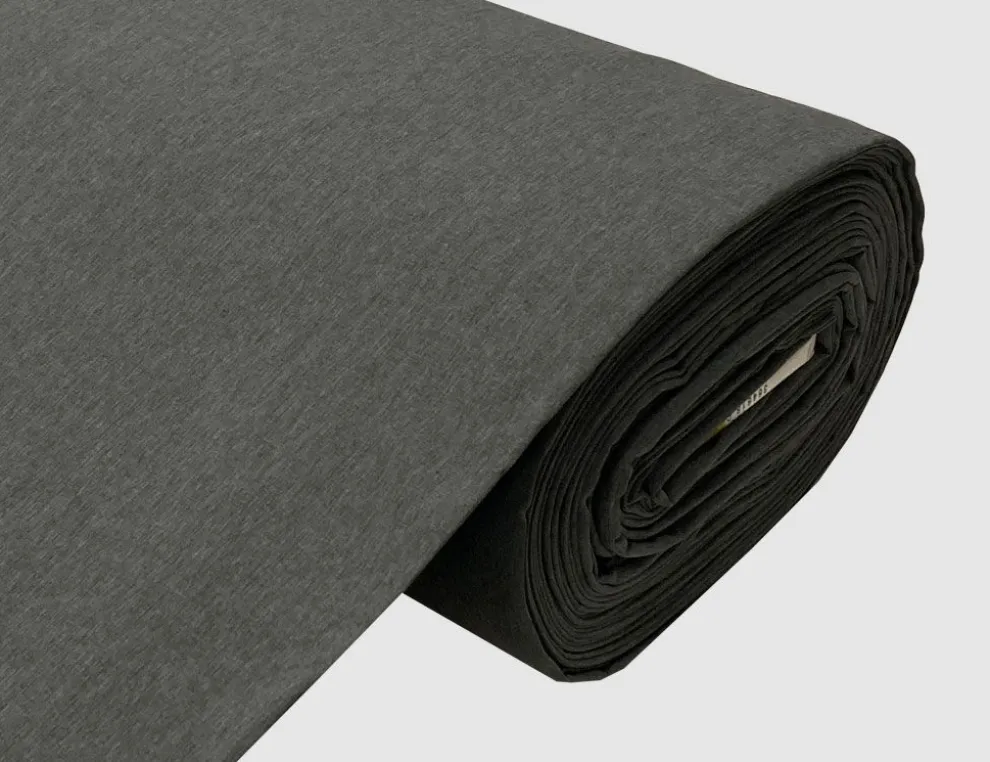 Softshell Grau meliert