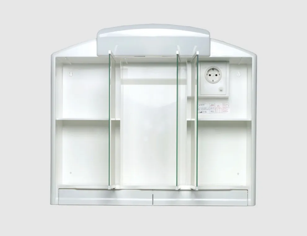 Spiegelschrank weiß