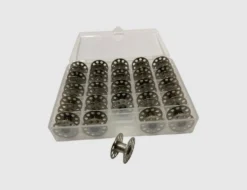 Spulenbox Metall Transparent
