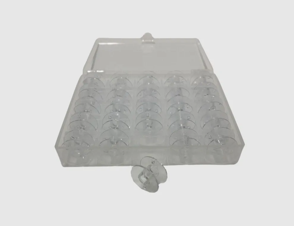 Spulenbox Transparent