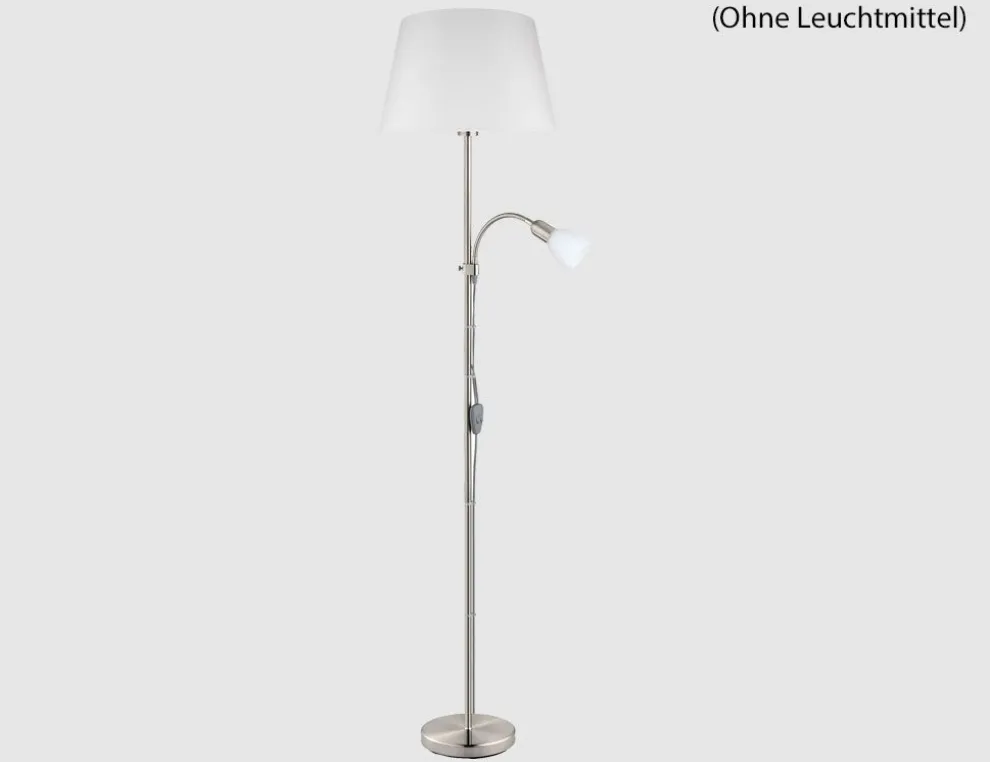 Stehleuchte mit Leselampe