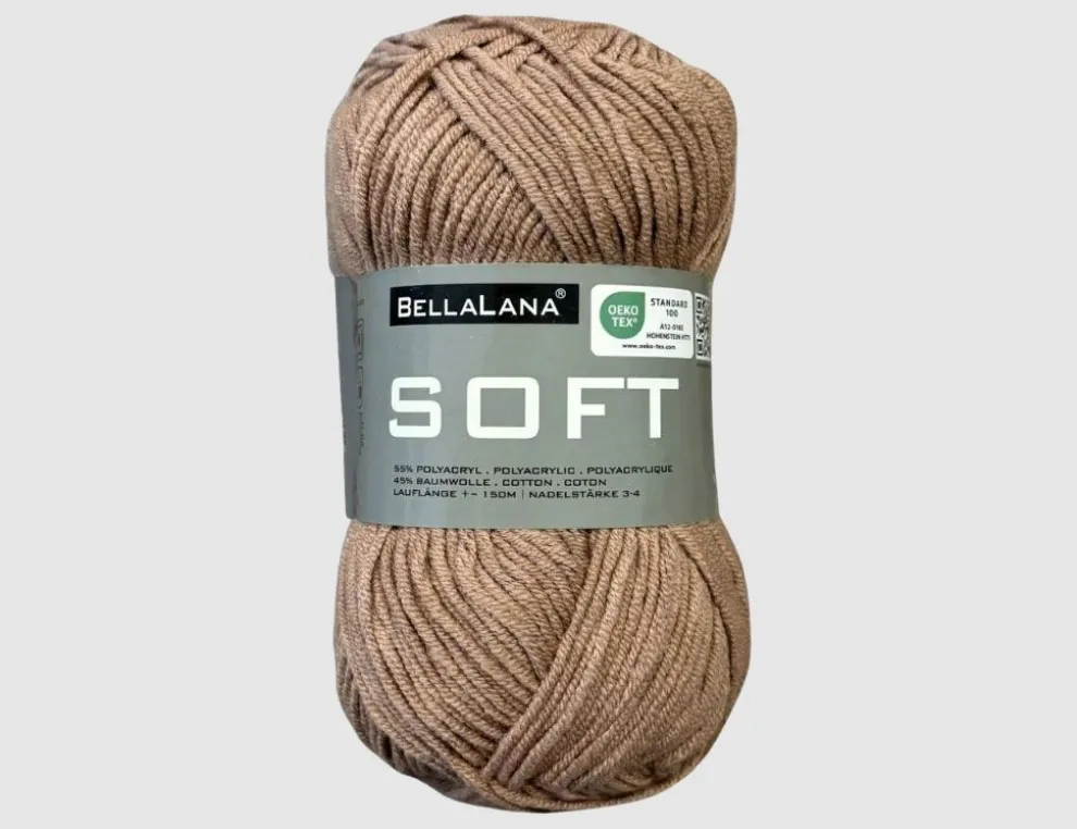 Strickgarn BellaLana Soft Cappucino