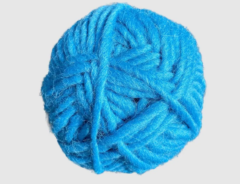 Strickgarn Filz petrol