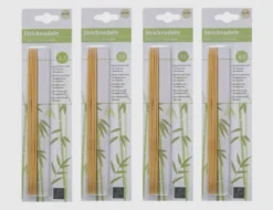 Strumpfstricknadeln Bambus 5er Pack