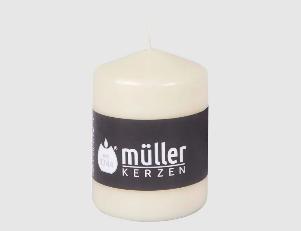 Stumpenkerze Vanille klein