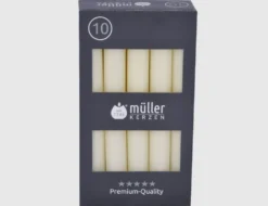 Tafelkerzen Vanille 10er Pack