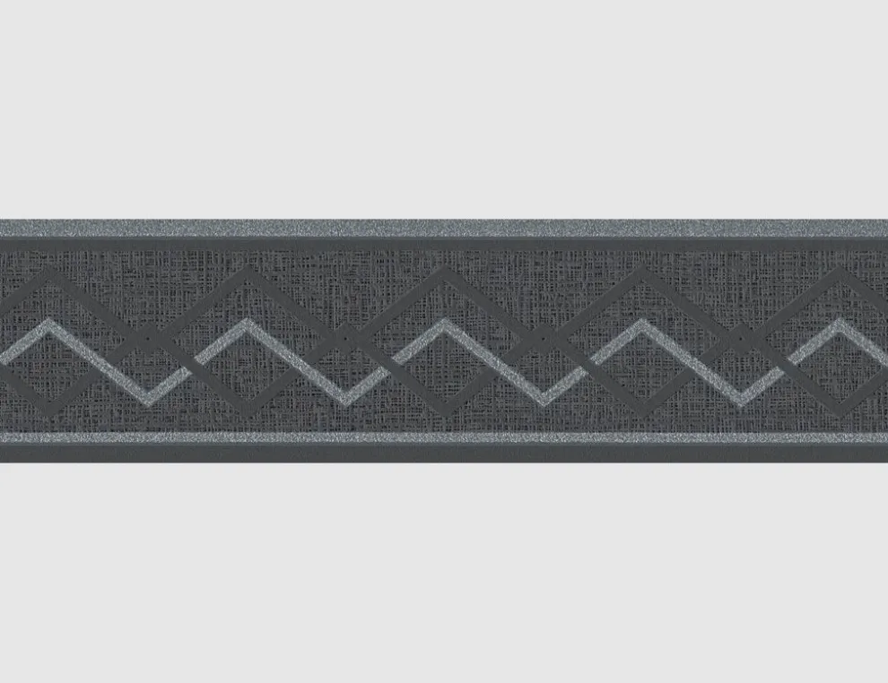 Tapetenborte Grafik Schwarz