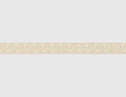 Tapetenborte Vinyl Jugendstil Beige