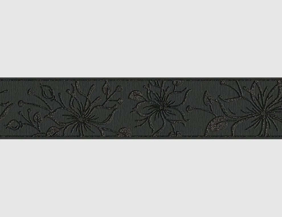 Tapetenborte Vinyl SK Blume Glimmer