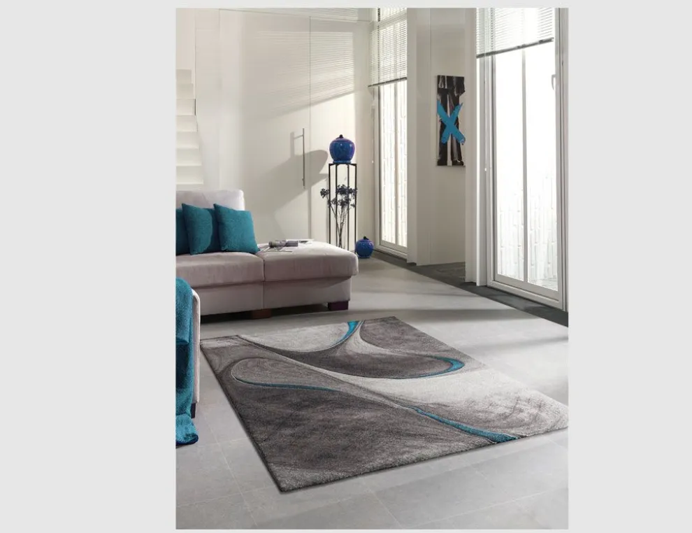 Teppich Brilliance türkis