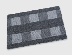 Teppich Karree anthrazit