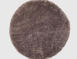 Teppich Tilda Braun rund