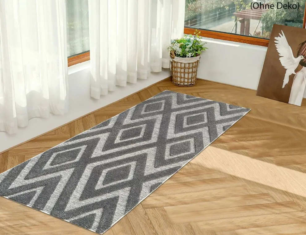 Teppich Velvet Anthrazit 120x160cm