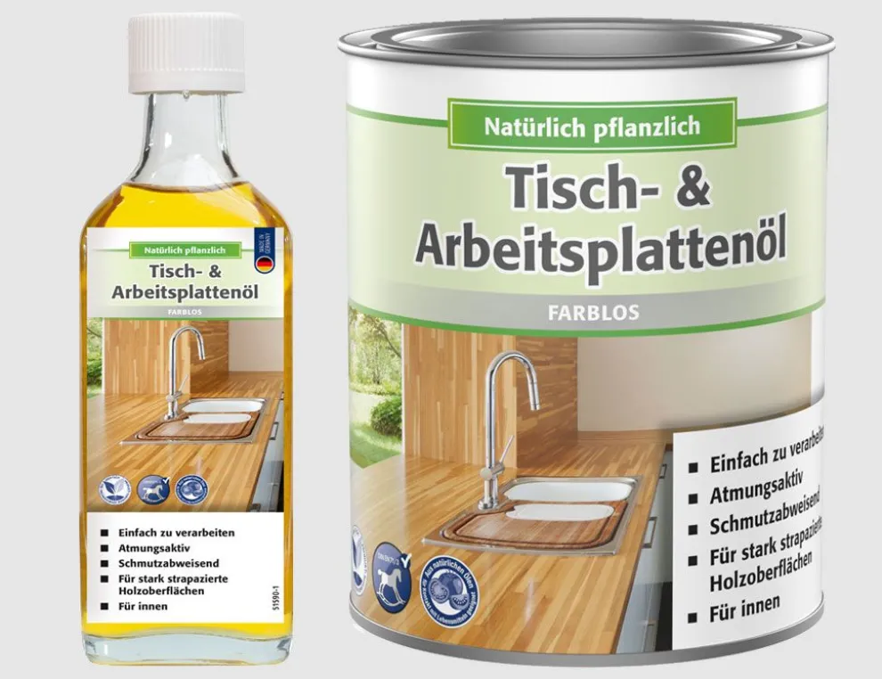 Tisch & Arbeitsplattenöl Farblos