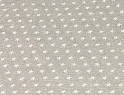 Tischdecke Sterne Grau